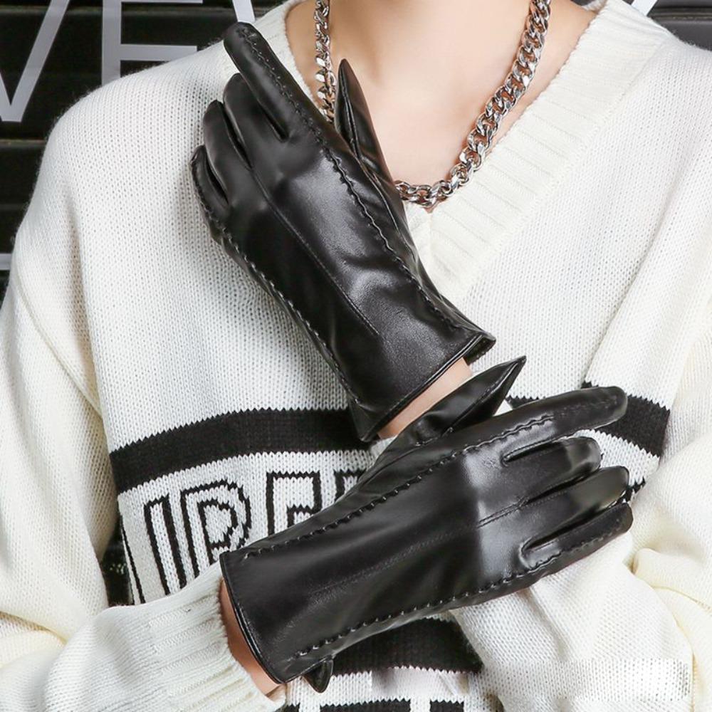 Full Finger Touch Screen Gloves Touchable Screen Driving Mittens Cycling Driving