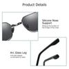UV400 Polarized Sunglasses Man Portable Foldable Round Frame Shade Windshield Eyeglasses Bicycle Accessories Eyewear