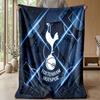 Coperta Tema Tottenham Hotspur Morbida Coperta in Flanella Morbida Coperta Plaid Peluche Accogliente Coperta per Divano Letto per Arredamento Casa