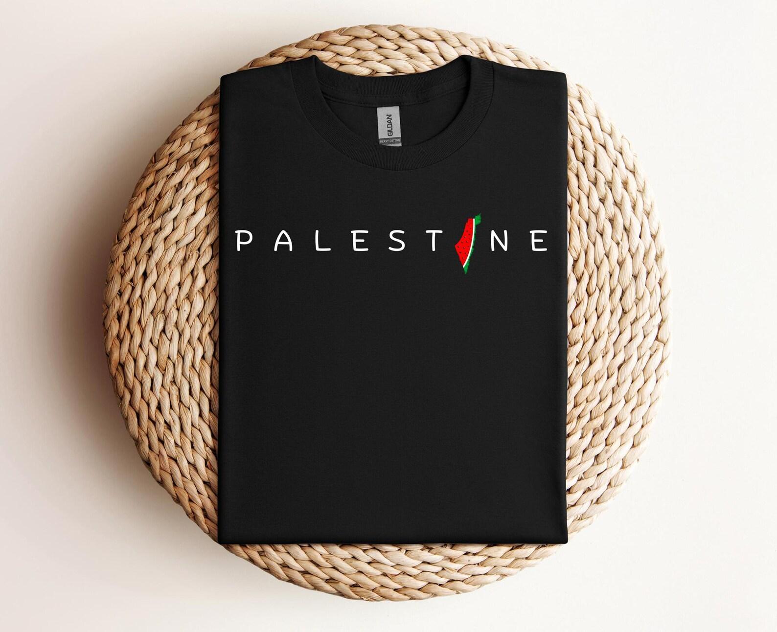 Free Palestine T-shirt, Gaza T-shirt, Palestine shirt, Free Gaza Shirt, Watermelon Palestine logo, Free Lebanon t-shirt S