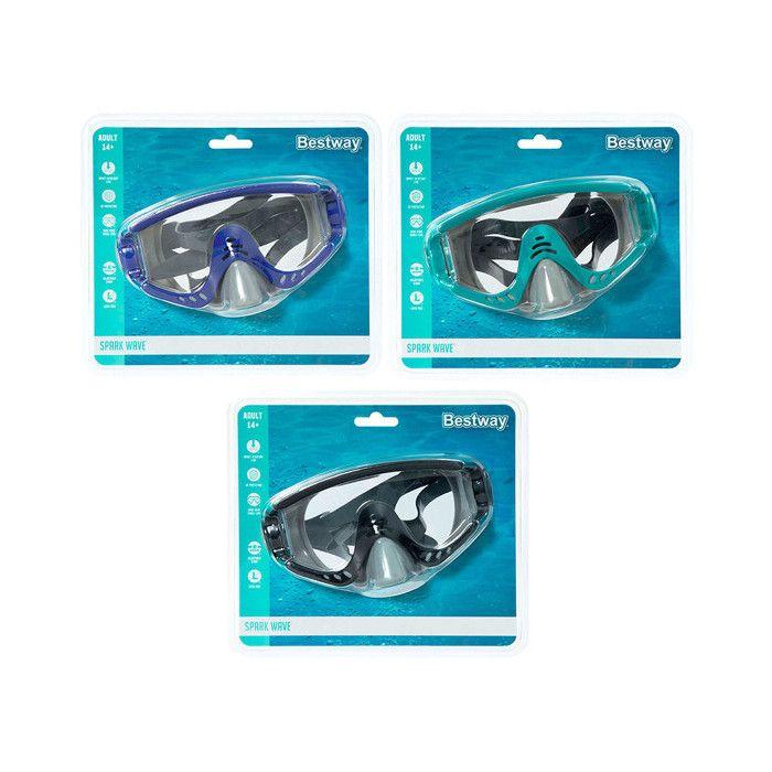 Diving Mask - Bestway - Spark Wave - Size M/L - Polycarbonate Lens - UV Protection