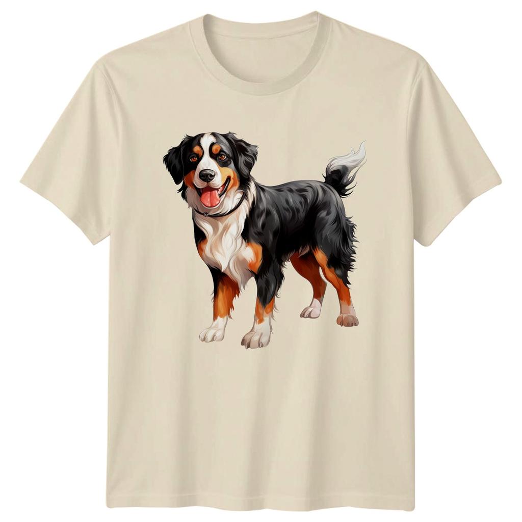 Bernese Mountain Dog Animals Dogs Unisexs TShirt Unisexs Tee Graphic Unisex Top