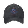 Vintage Forrest gump Running Baseball Caps Unisex Women Distressed Denim Snapback Cap  Outdoor Travel Unstructured Soft Caps Hat