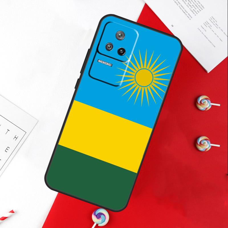 

Rwanda Flag Coat Of Arms Cover For Xiaomi 14T 11T 12T 13T Pro 13 14 15 Ultra POCO X7 Pro X3 X5 X6 F5 F6 M6 Pro Case Xiaomi 13 Ultra