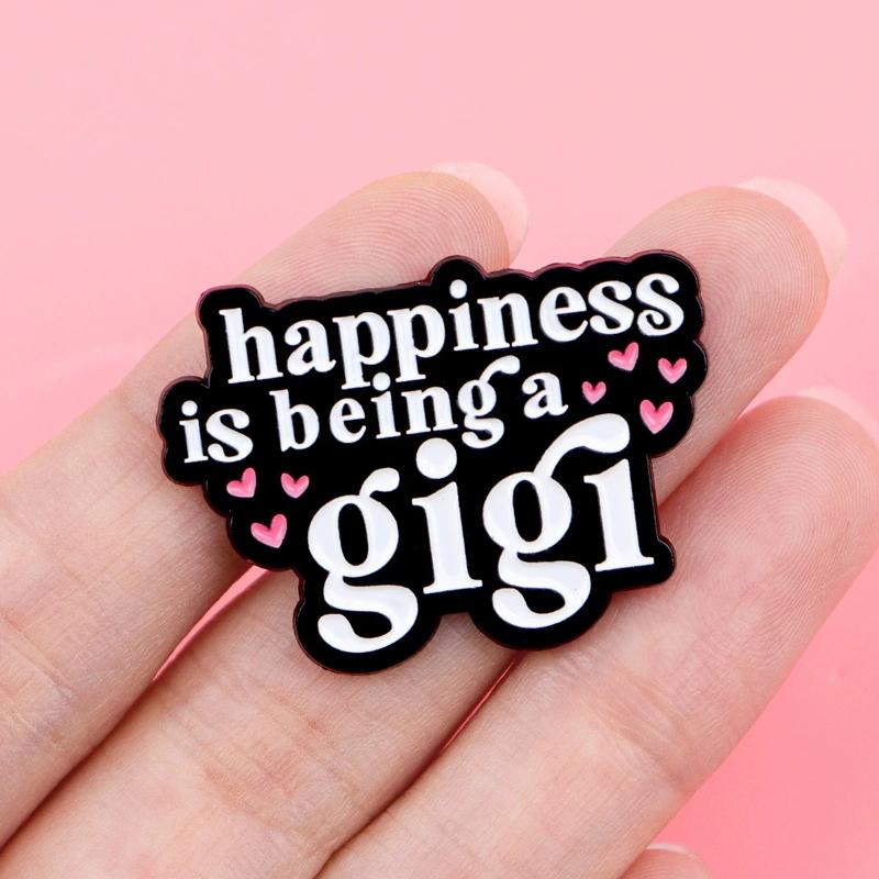 Enamel Pin Quotes Brooch Pines Lapel Pins Badge On Backpack Clothing Accessories Fashion Jewelry Friends Fans Gifts Decoraitons