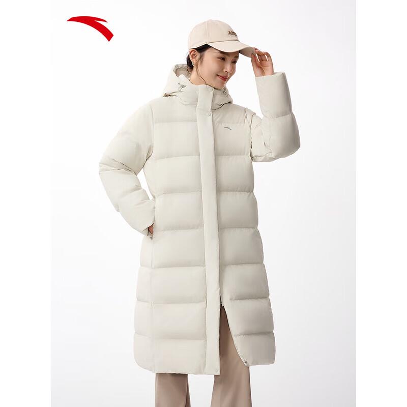 Anta Women s  Liudu Xin  Long Thickened Down Jacket M