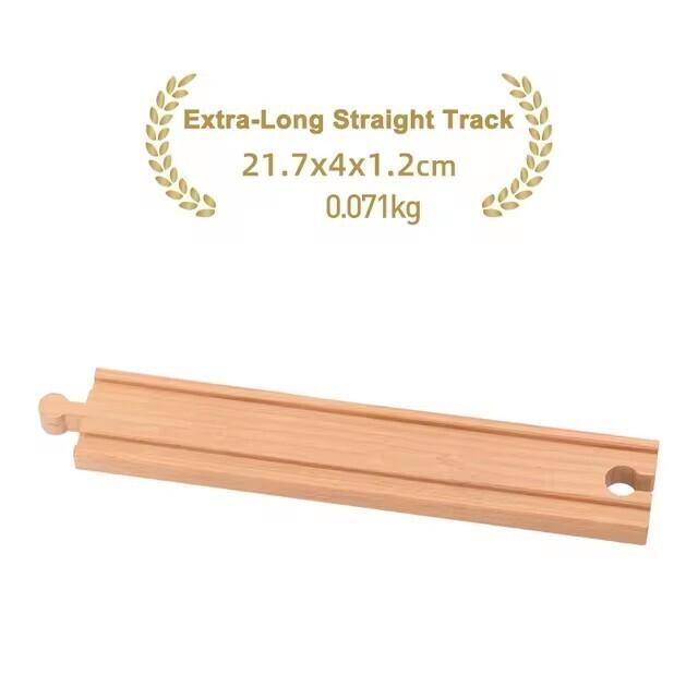 All Kinds of Wooden Track Accessories Beech Wood Railway Toys Fit For Brand Wooden Train Tracks Education Toys For Children