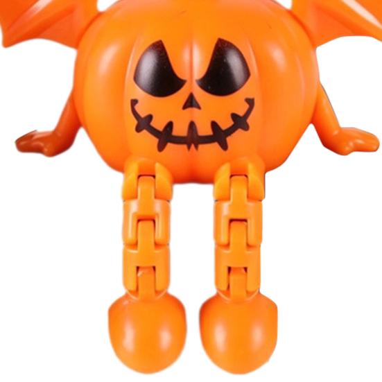 Halloween LED Night Light, Ghost Bat Pumpkin Shape Spooky Decor, Battery Operated Table Lamp for Party