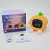 Fruit series alarm clock light children significant other alarm clock creative design mobile phone holder pat color night light