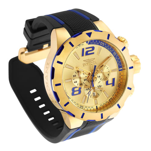 Invicta Men's 20107 S1 Rally Analog Display Japanese Quartz Black Watch