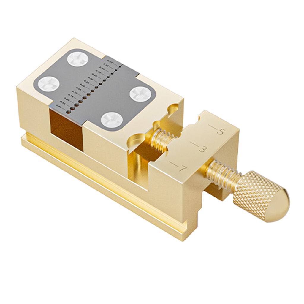 Precise Watch Benches Vices Antislip Stable Collet Tightening Tool Copper Thread Adjustment Watch Head Holder Repair