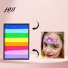Regenbogen Gesichtsfarbe 50G für Körperbemalung, Hochpigmentiertes Make-up Kinder Halloween Party Cosplay, Abwaschbar Erwachsene Langanhaltend