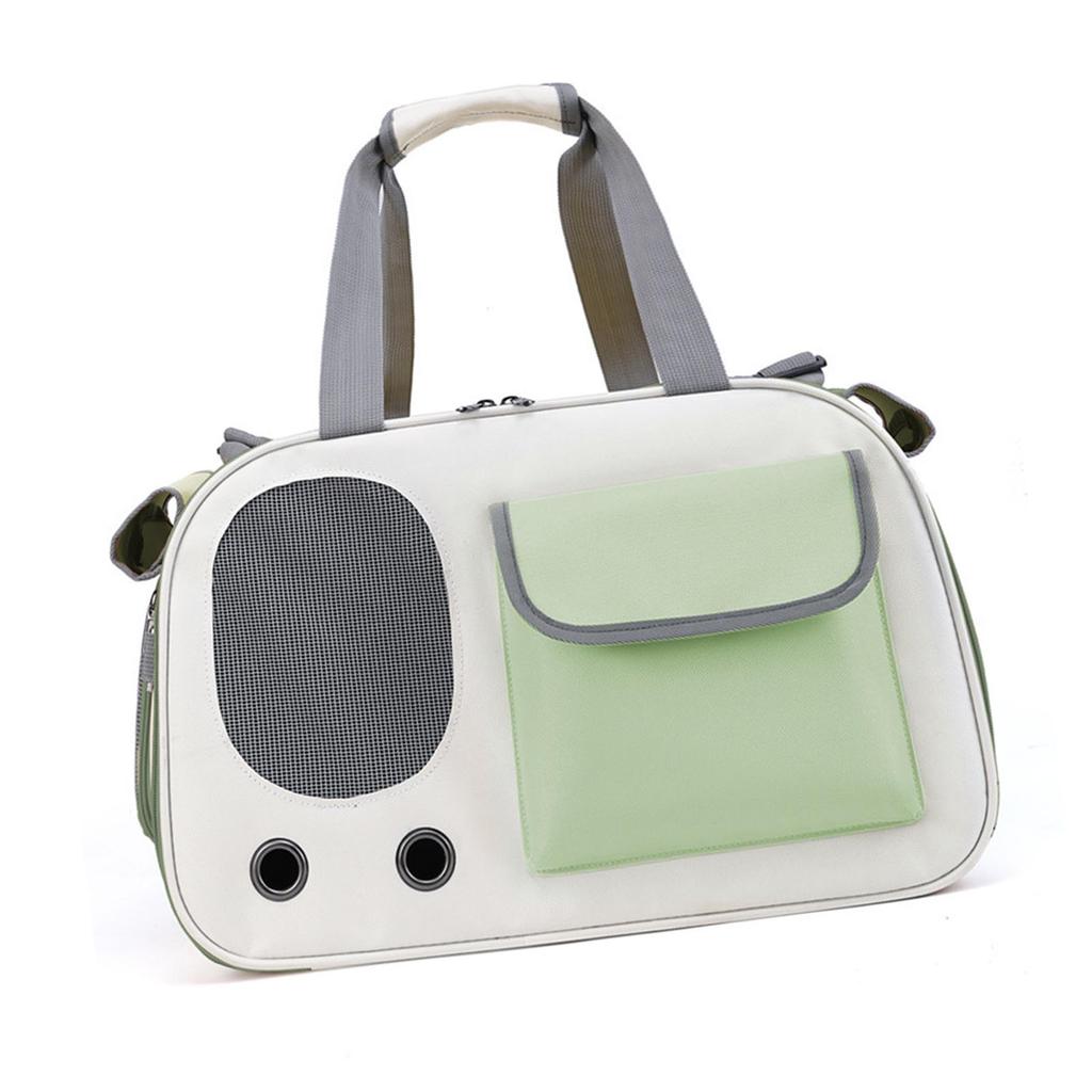 Pet Carrier Large Capacity Portable Single Shoulder Dog Pet Bag with Ventilation Window for Outdoor Travel