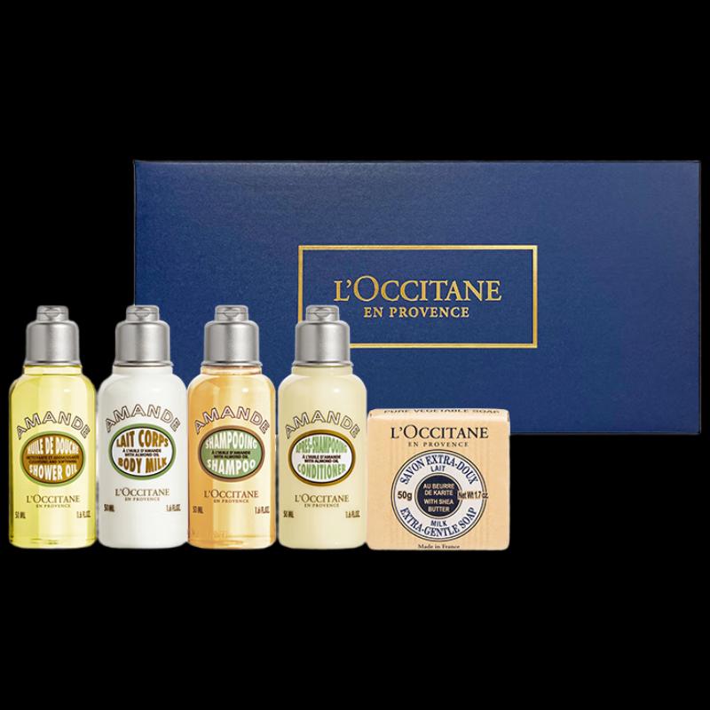L'Occitane Sweet Almond Hair & Body Care Gift Set