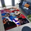Anuel AA  Hip Hop Rapper Singer Rug for Bedroom Living Room Sofa Home Doormat Decor, Large Kids Play Non-slip Floor Mat Gift