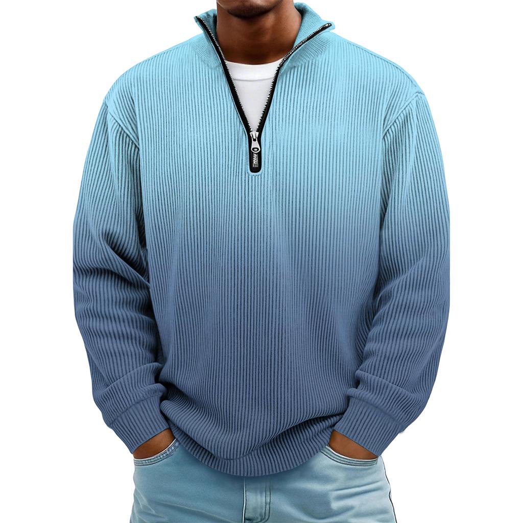 Herren 1/4-Zip Kapuzensweatshirt