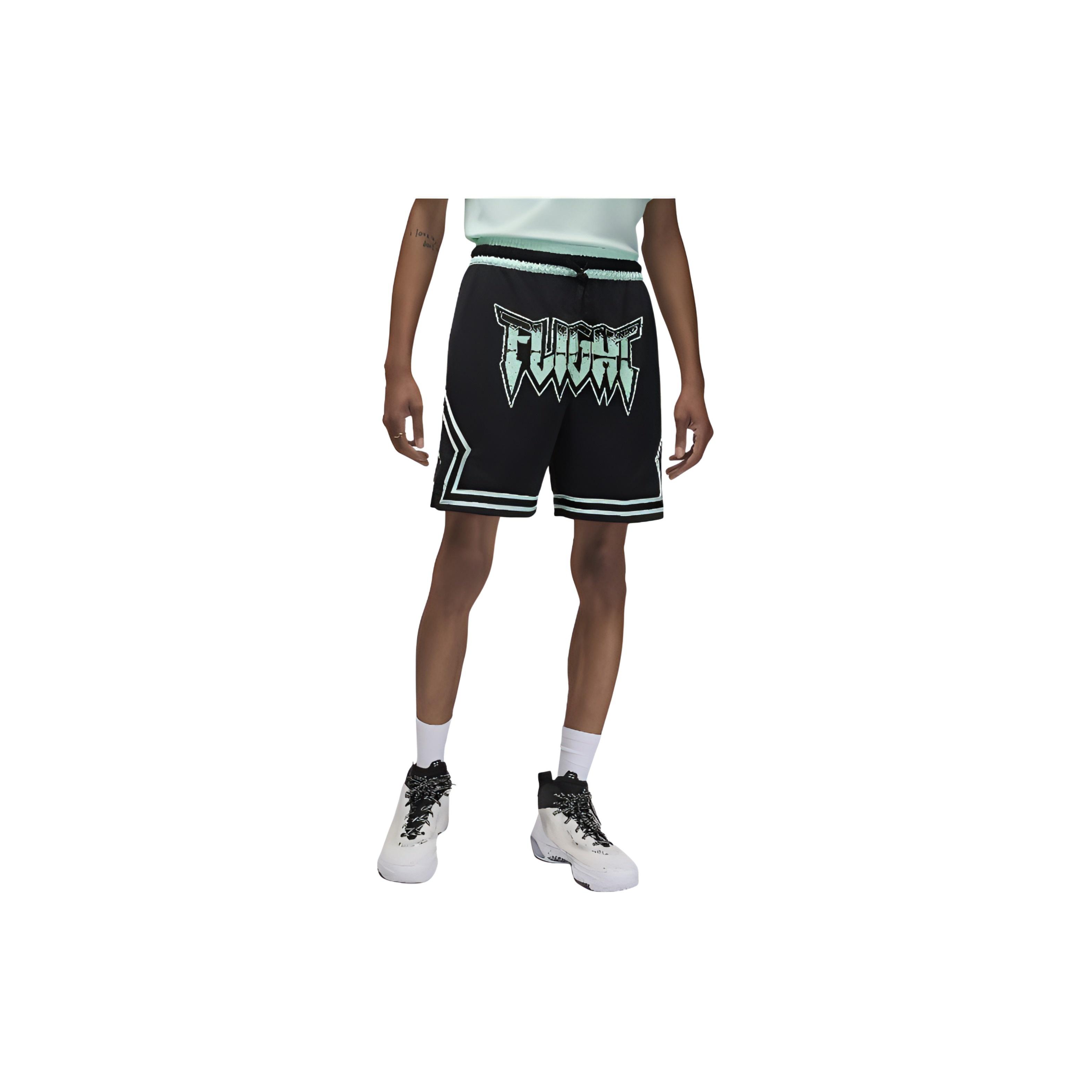 Air Jordan Sport Dri-FIT Diamond Shorts Black Mint Foam Men s FN5869-010 S