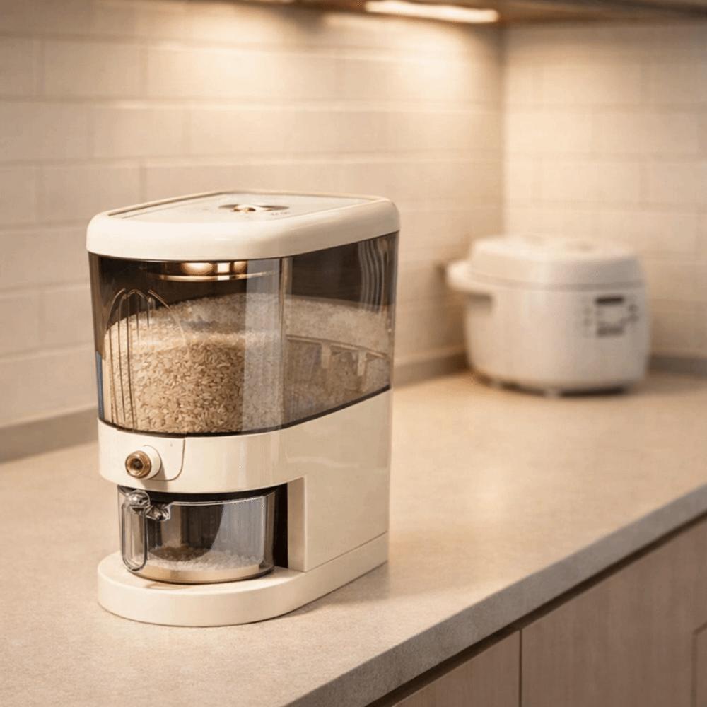 Insect-proof Rice Dispenser Moisture Proof Rice Bucket Durable Cereal Container  Kitchen