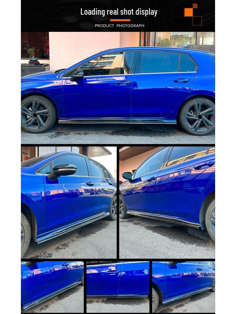 Volkswagen Golf MK8 GTI/R-Line 2020+ Side Skirt Spoiler Kit