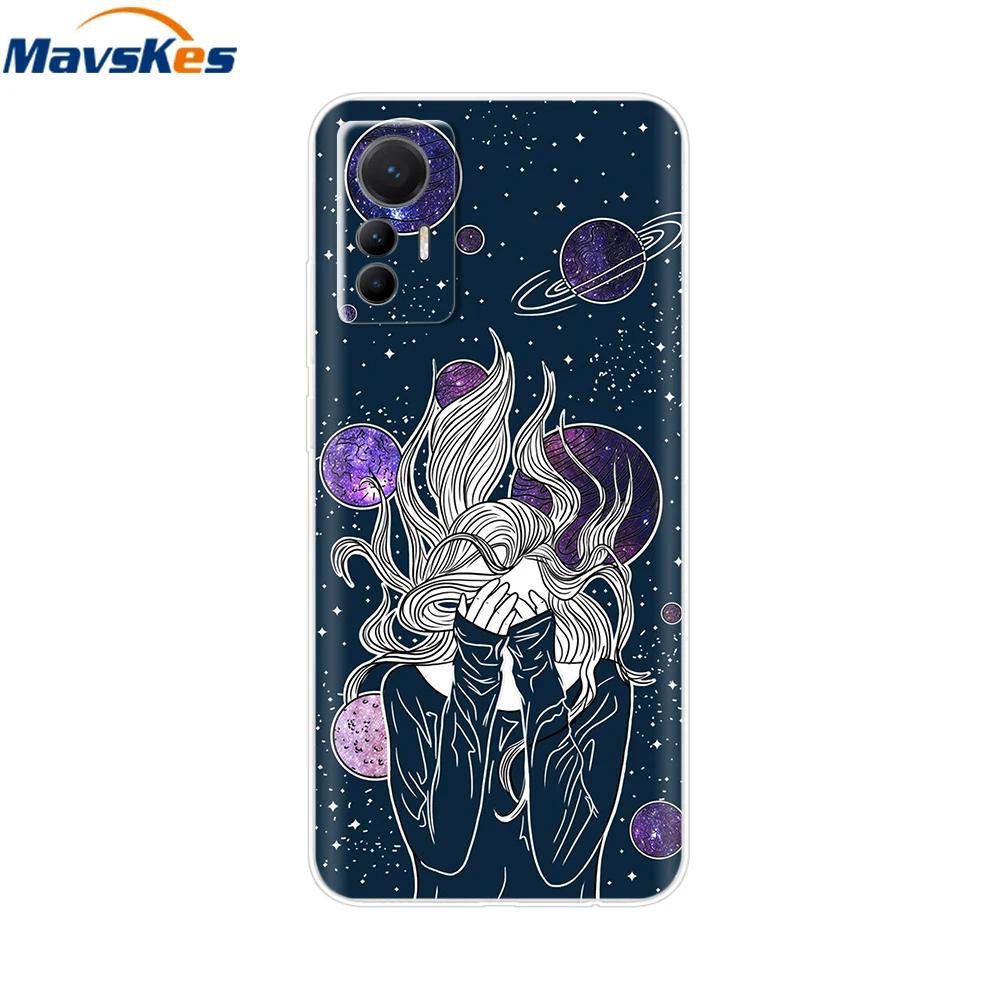 For Xiaomi Redmi Note 12S Case Redmi Note12S Phone Silicon Back Cover For Redmi Note 12S 12 S Cases Protective Shell Cover Capas