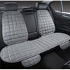 Plush Rear Seat Cushion with Backrest - Breathable, Protective Pad for Vehicle Interiors, Soft Quilted Design, Hand Washable, Fits Most Autos