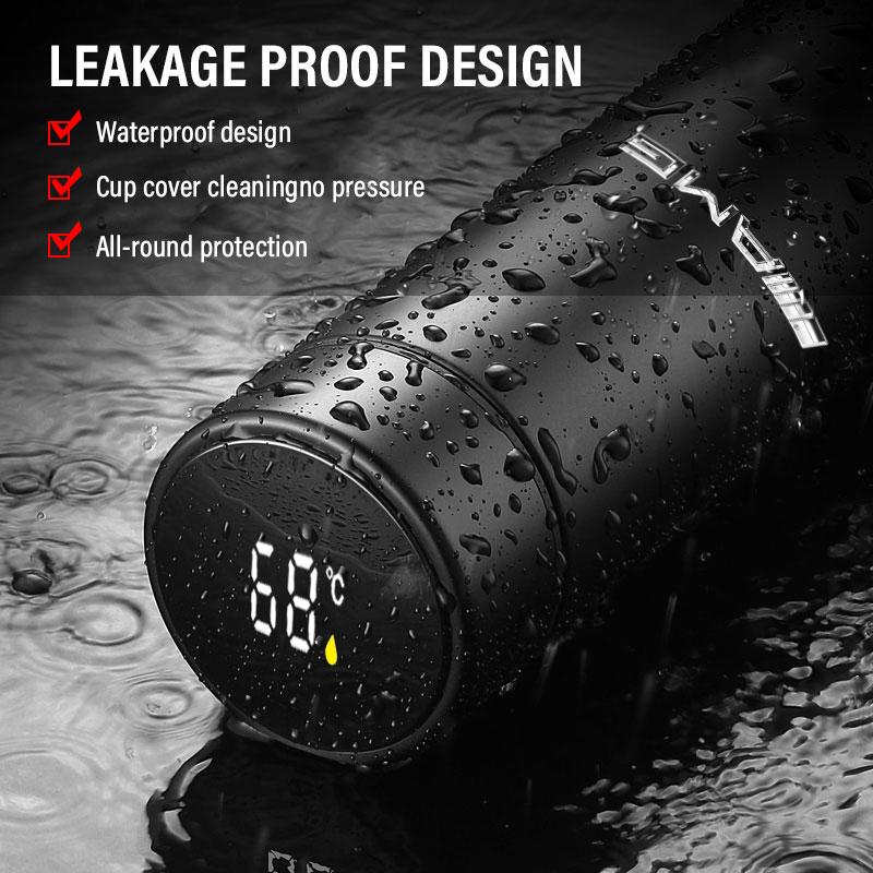 1Pcs Car Smart Thermos Bottle With Temperature Display Coffee Cup For Mercedes Benz AMG GLC GLE CLA W205 W204 W203 W211 W212 W213 W201 W210 W124