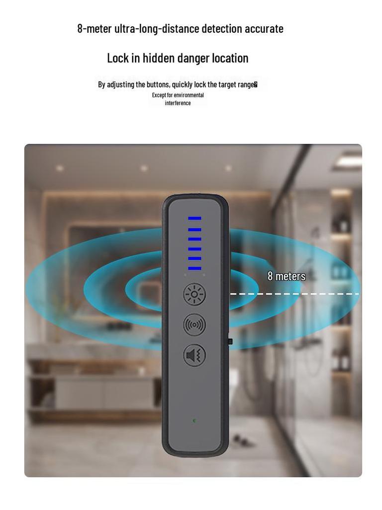 Smart Anti-Peeping & Eavesdropping Detector with GPS & Infrared Detection