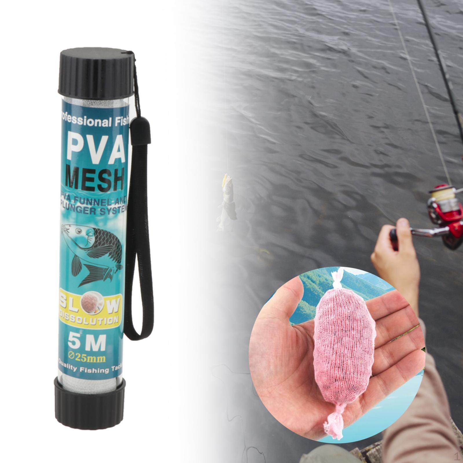 

Легкий в использовании мешок из ПВА сетки, экономит и является эффективным рыболовным аксессуаром. 25mmx5m