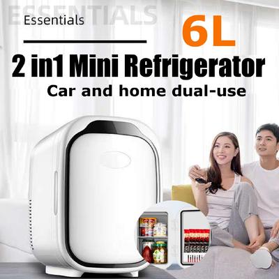 6L Gefrierheizung Auto Kühlschrank AC 110V 220V Kühlschrank Kompressor für Auto Home Picknick Kühlung Heizung -20~65 Grad DC12