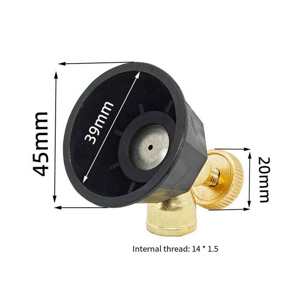 Irrigation Sprinkler Adjustable Sprinkler Robust Alloy Nozzle Wear-resistant Design Easy Installation Atomizer