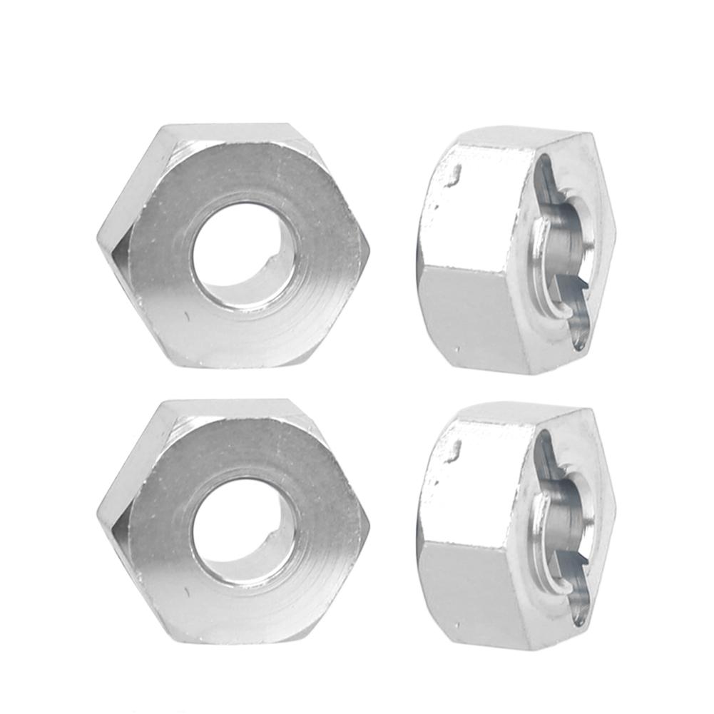 Aluminum Alloy 5.5MM RC Hex Mount Connector Fit for   RC 1:10 Off Road Vehicle Upgrade Parts(Blue K949-009B )