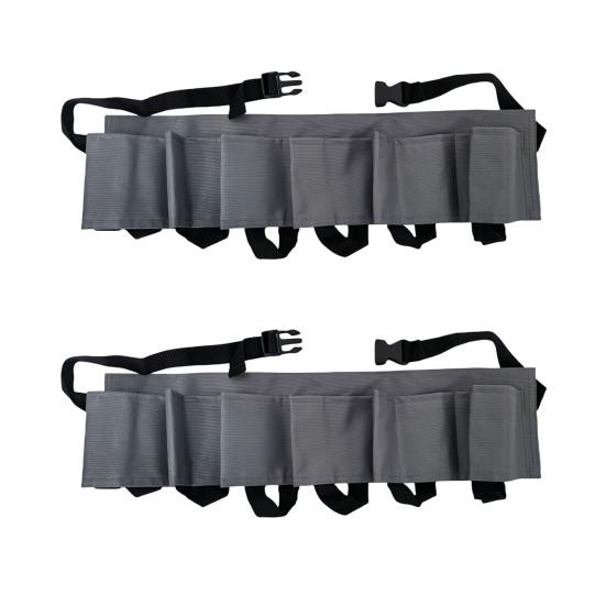1/2Pcs Beer Belt Adjustable 6 Pack Beer Soda Can Holster Men Women Outdoor Camping Hiking Picnic Party Beer Bottle Holder Drinking Accessories