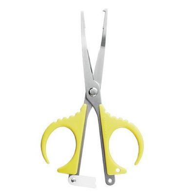 SHIMANO CT-942R Fishing Pliers, Hook Releaser, Scissor Pliers, Sun Yellow