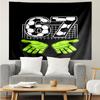 67 Print Tapestry, Backdrop, Easy Setup, Ideal for Bedroom, Office & Living Room, with Aesthetic Wall Hanging Decor.