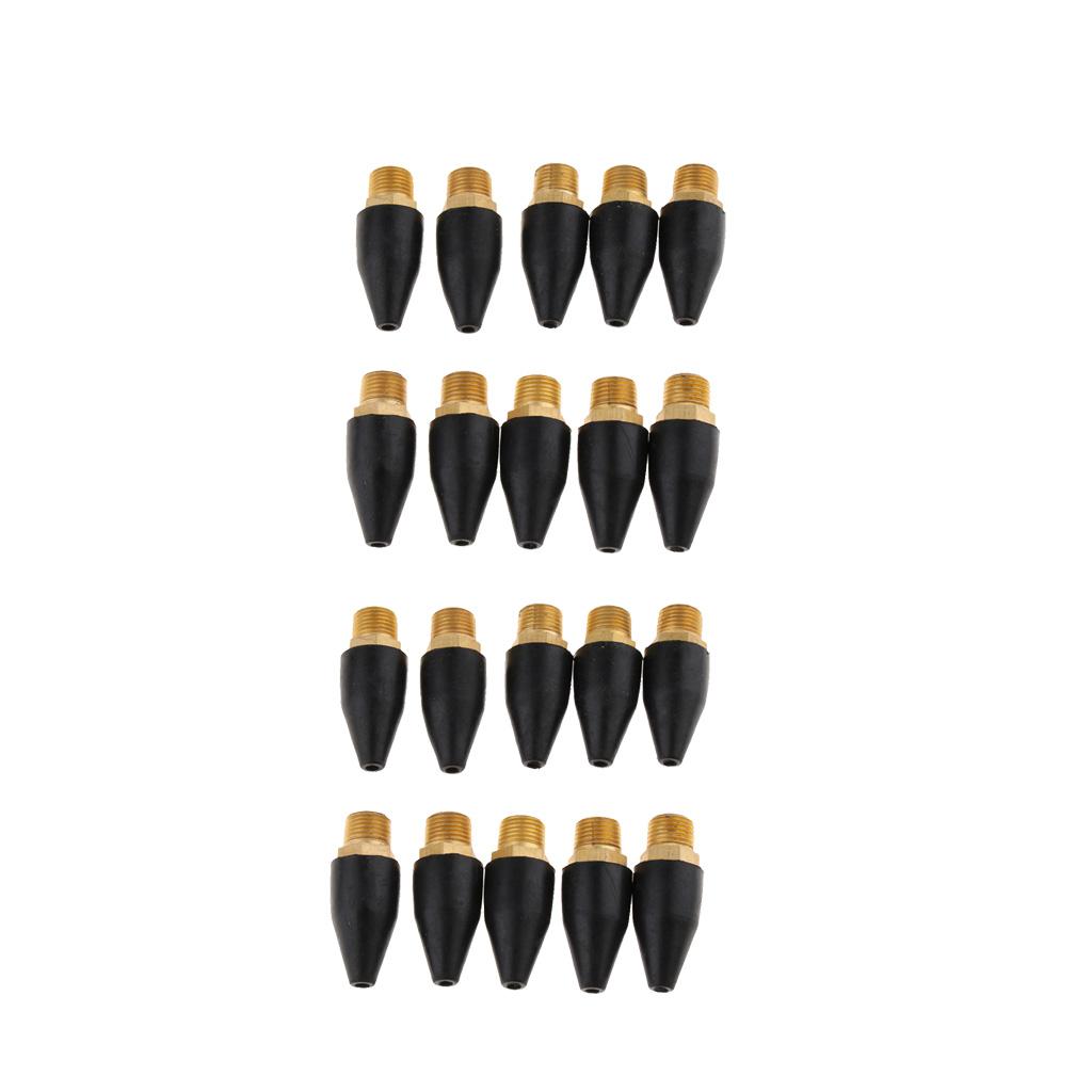 20-Pack Pneumatics Rubber/Brass