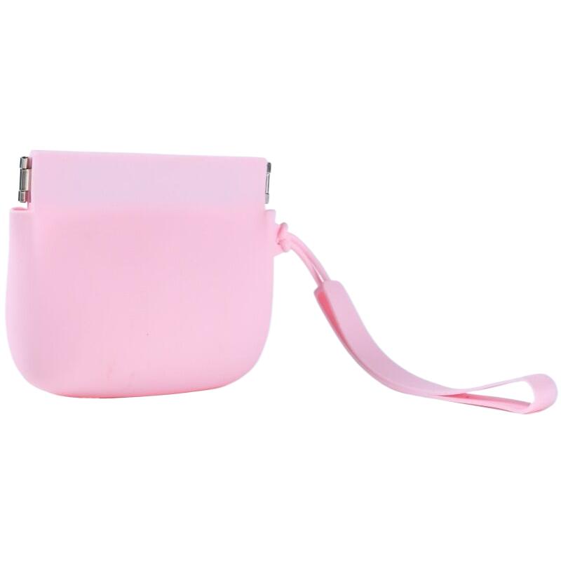 Silicone Coin Purse Keychain Small Silicone Pouch Wired Earbud Case 10X8Cm/3.94X3.15 Inches Coin Holder Pouch Silicone Storage