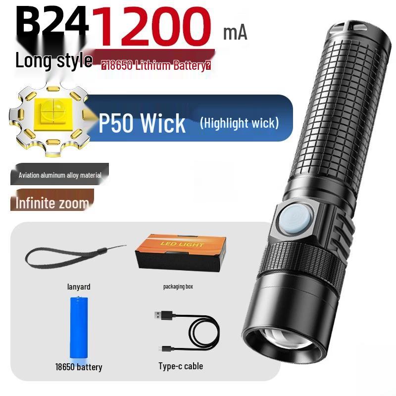 NuFeng Portable Mini P50 Flashlight