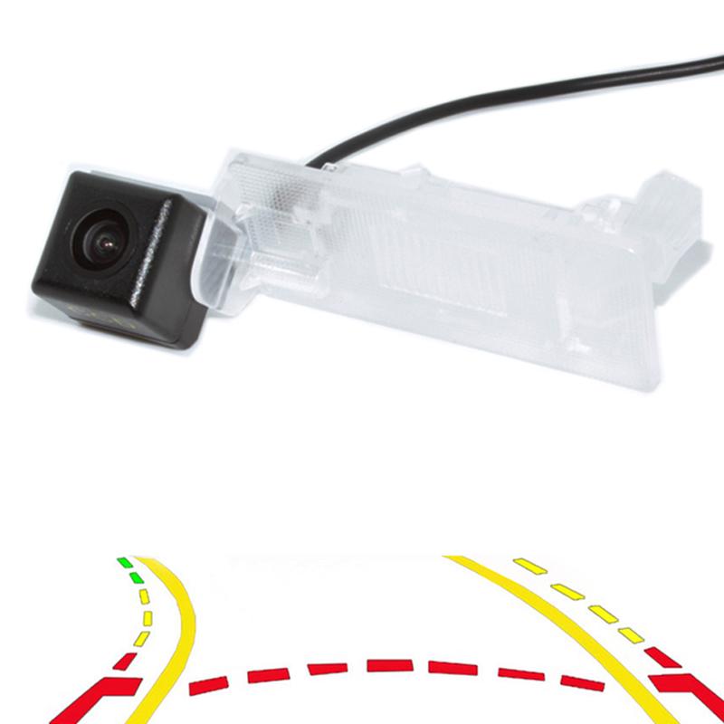 Dynamic Trajectory Tracks Car Rear View Backup Camera For VW Passat B5 96-2005 Touran 03-2010