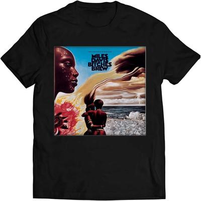 Miles Davis Bitches Brew Inspiriertes Unisex Kurzarm Vollgröße S-3XL Unisex T-Shirt