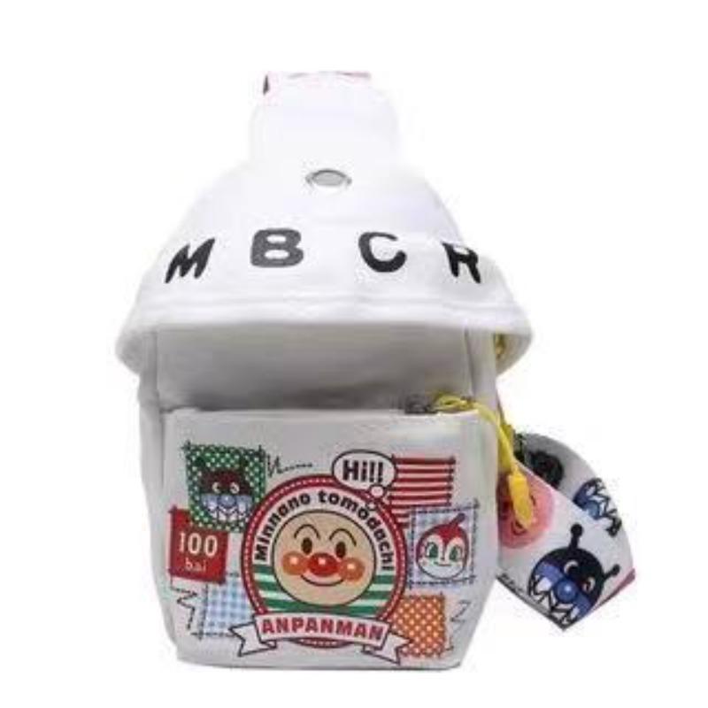Canvas Bag Cute Cartoon Backpack Children's Outdoor Travel Bag Fashion Women's Bag Shoulder Crossbody