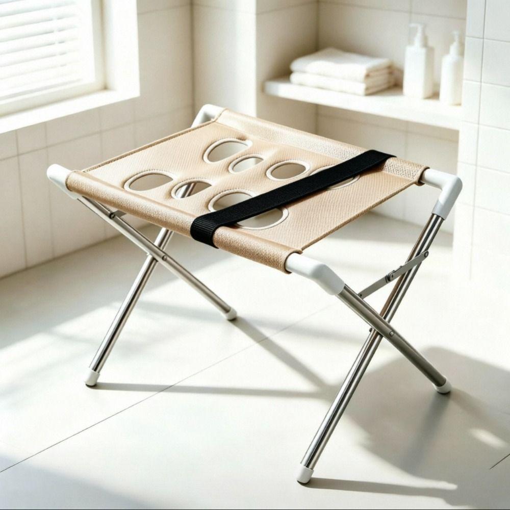 Non-Slip Pet Bathing Stand Foldable Pet Washing Rack Anti-Bite Pet Grooming Table Pet Washing
