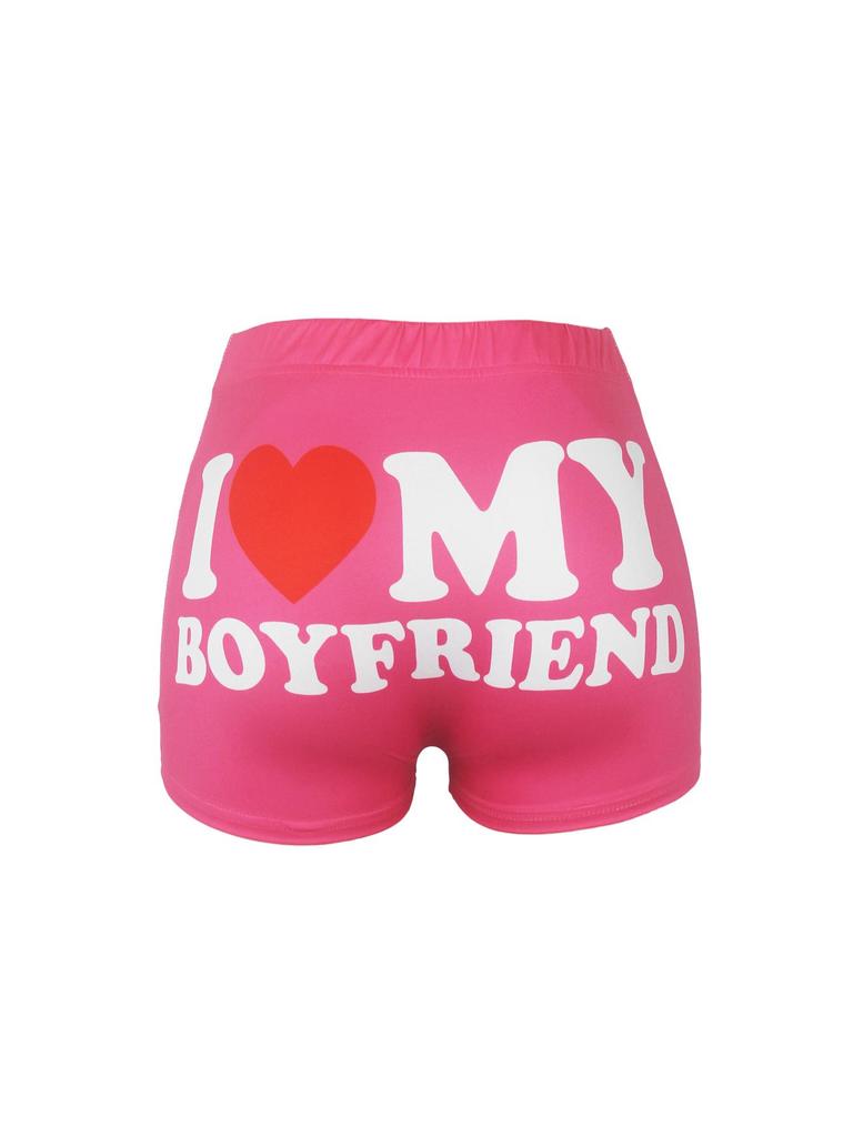 Women's Fashion Sexy Patterned Yoga Shorts