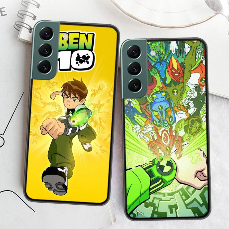 Ben Cartoon 10 Phone Case For Samsung Galaxy S22 S25 Ultra S21 S10 Plus S26 Edge S20 S23 S24 FE Cover Silicone Soft TPU Clea