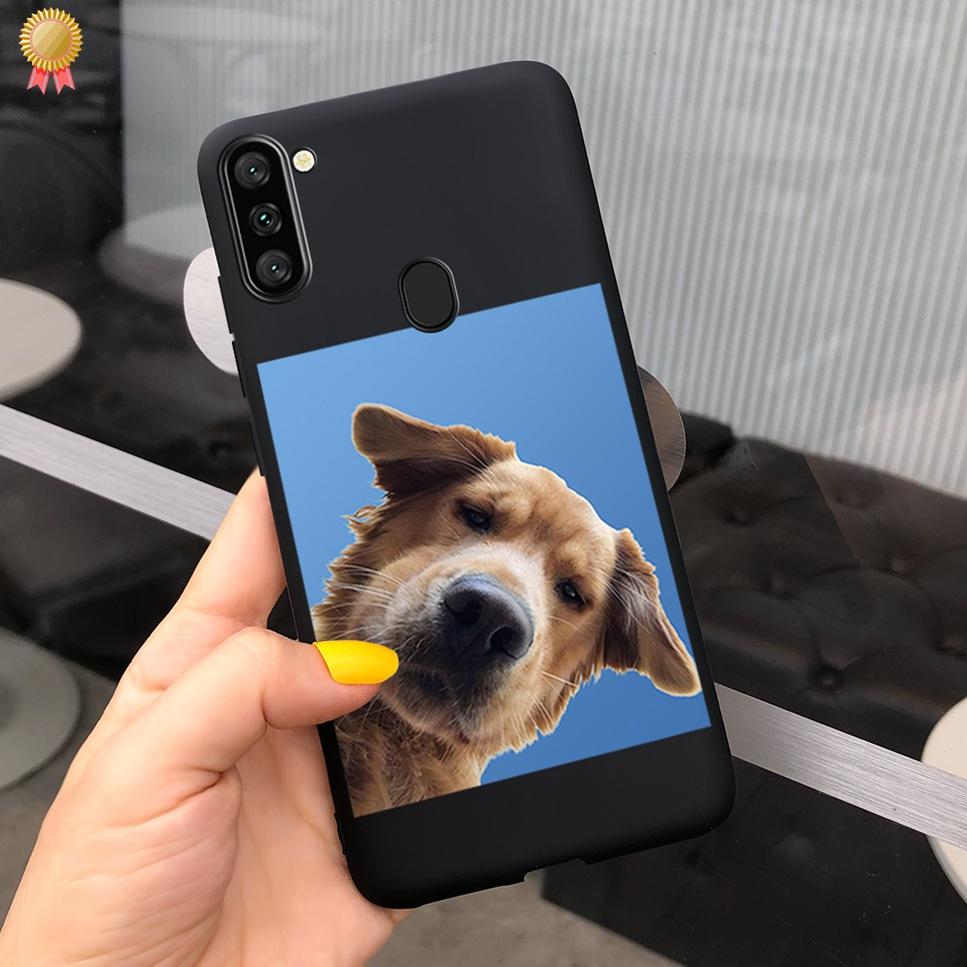 For Samsung Galaxy A11 Case Boy Girl Funny Cartoon Cat Women Silicone Back Case For Samsung Galaxy A 11 SM-A115F 6.4 Funda Cover