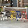 Simple Modern Beauty Bar Stool Chair Design Outdoor Dining Comfortable Bar Stool Kitchen Elegant Taburete Alto Cocina Furniture