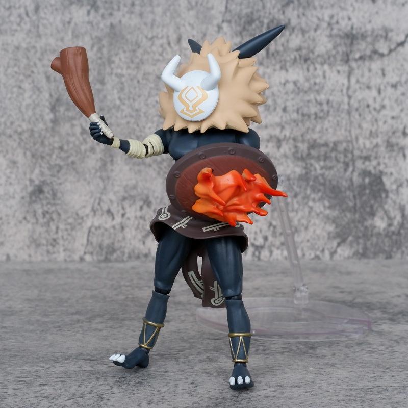 Original Genshin Impact Figma Chubby Soldier Action Figure 18.5cm Height Joint Movable