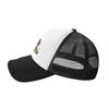 Haitian Flag Printed Mesh Baseball Cap Unisex Adjustable Snapback Hat Summer Breathable Casual Sun Visor Hats Trucker Hat