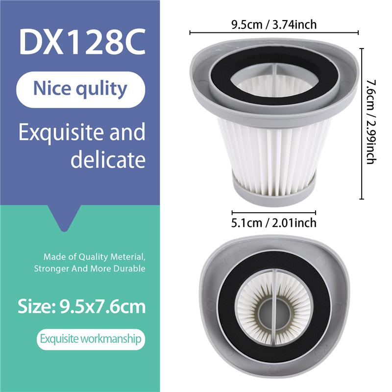Replacement Vacuum Cleaner Parts HEPA Filter For Deerma DX118C DX128C Household Cleaning Vacuum Cleaner Accessories