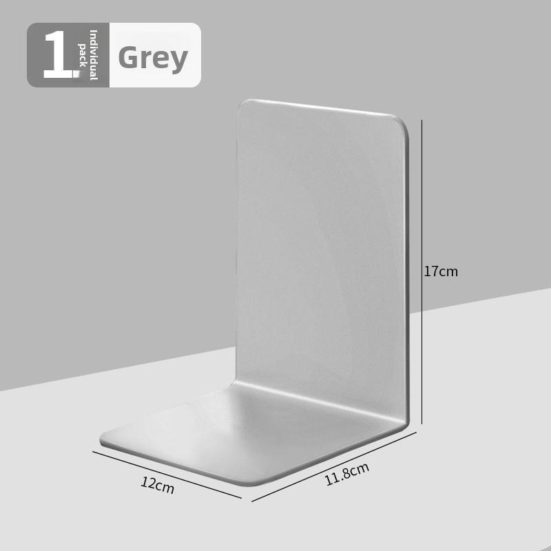 1pcs Simple Ins Wind Book Stand L-shaped Desktop Stand Student Book Block Large Thickened Storage Rack Stationery