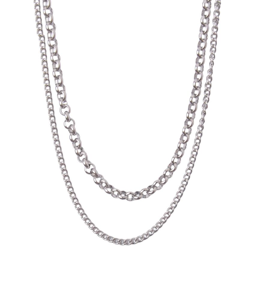 Merciband Layered Surgical Chain Necklace